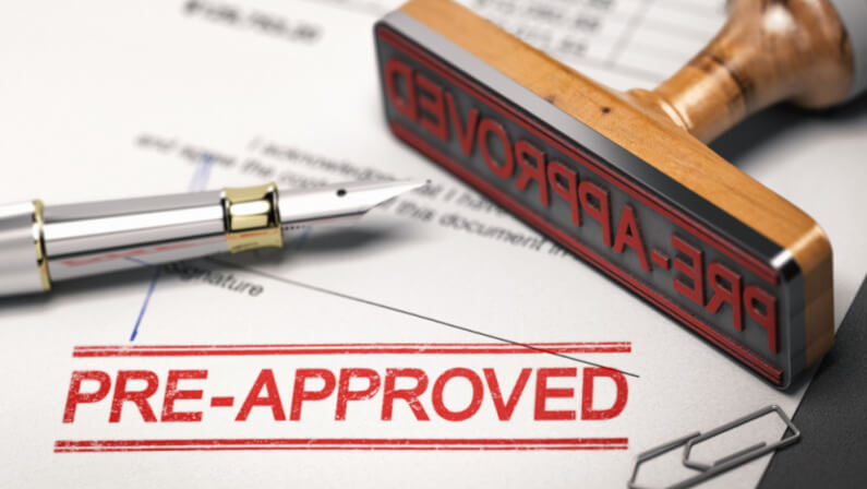 Preapproved for a Mortgage
