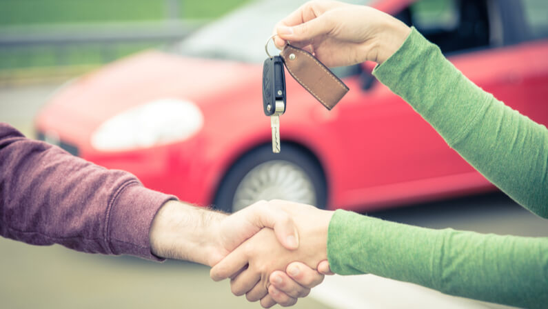 selling car for default car loan payment